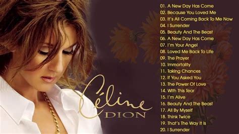 mixed celine dion songs